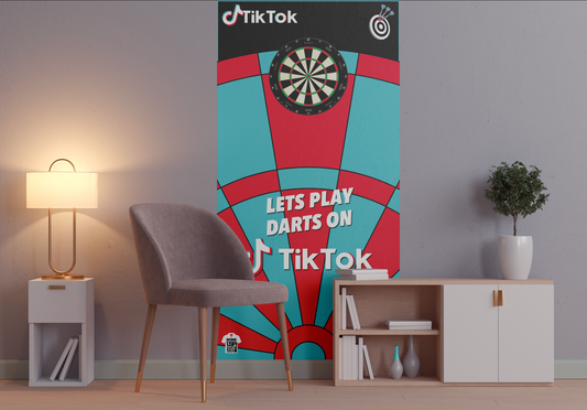 DARTS WALL BACKDROP (TIKTOK) DESIGN
