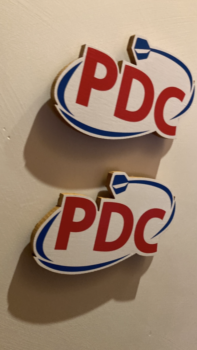 PDC wall plaques