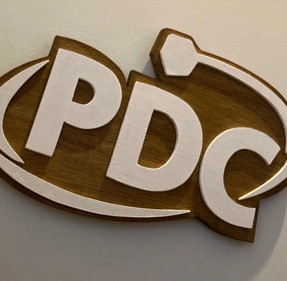 Premium wooden PDC wall plaques