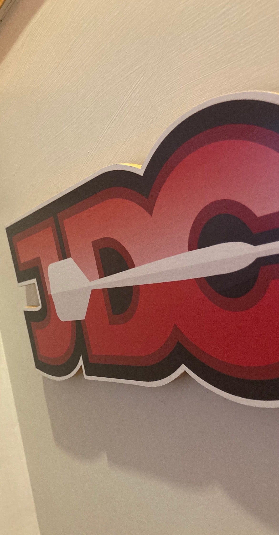 JDC Exclusive Wooden Club Sign
