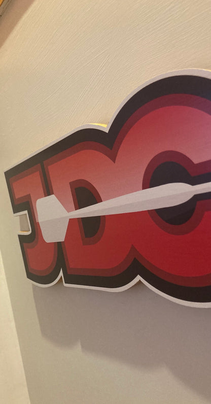 JDC Exclusive Wooden Club Sign