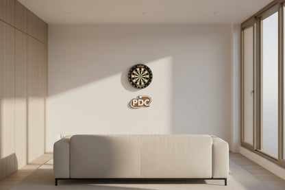 Premium wooden PDC wall plaques