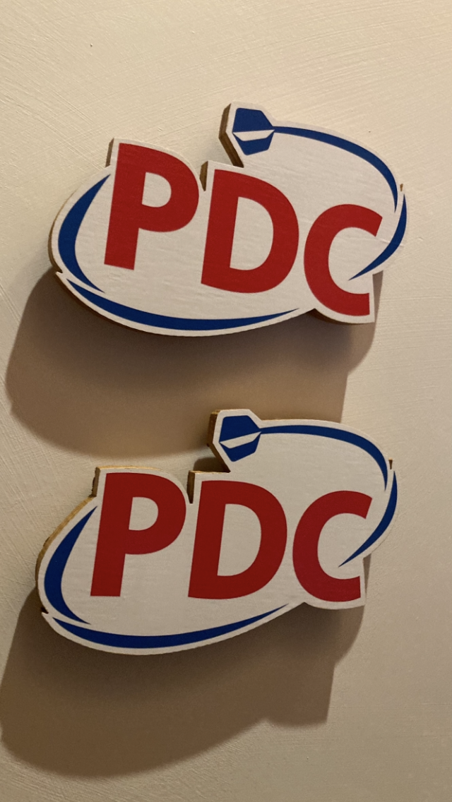 PDC wall plaques