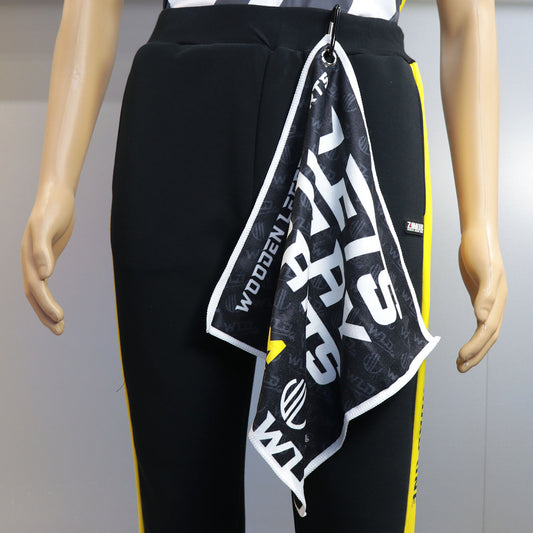 TEAM LEGACY MATCH DAY DARTS TOWEL. "Lets Play Darts"