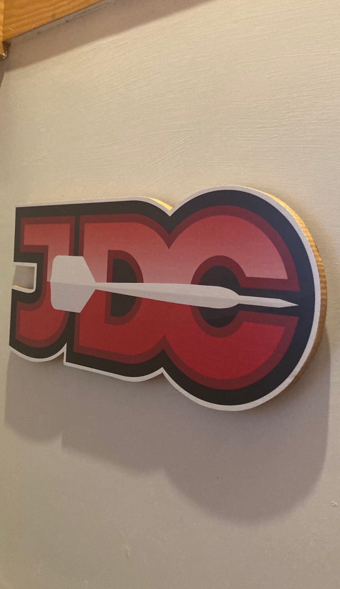 JDC Exclusive Wooden Club Sign