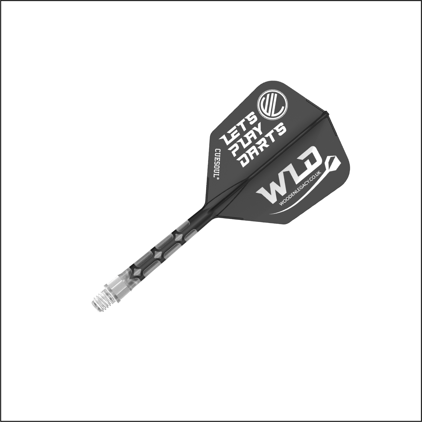 WLD BLACK ROST T19, All In One Flights - Let's Play Darts Range