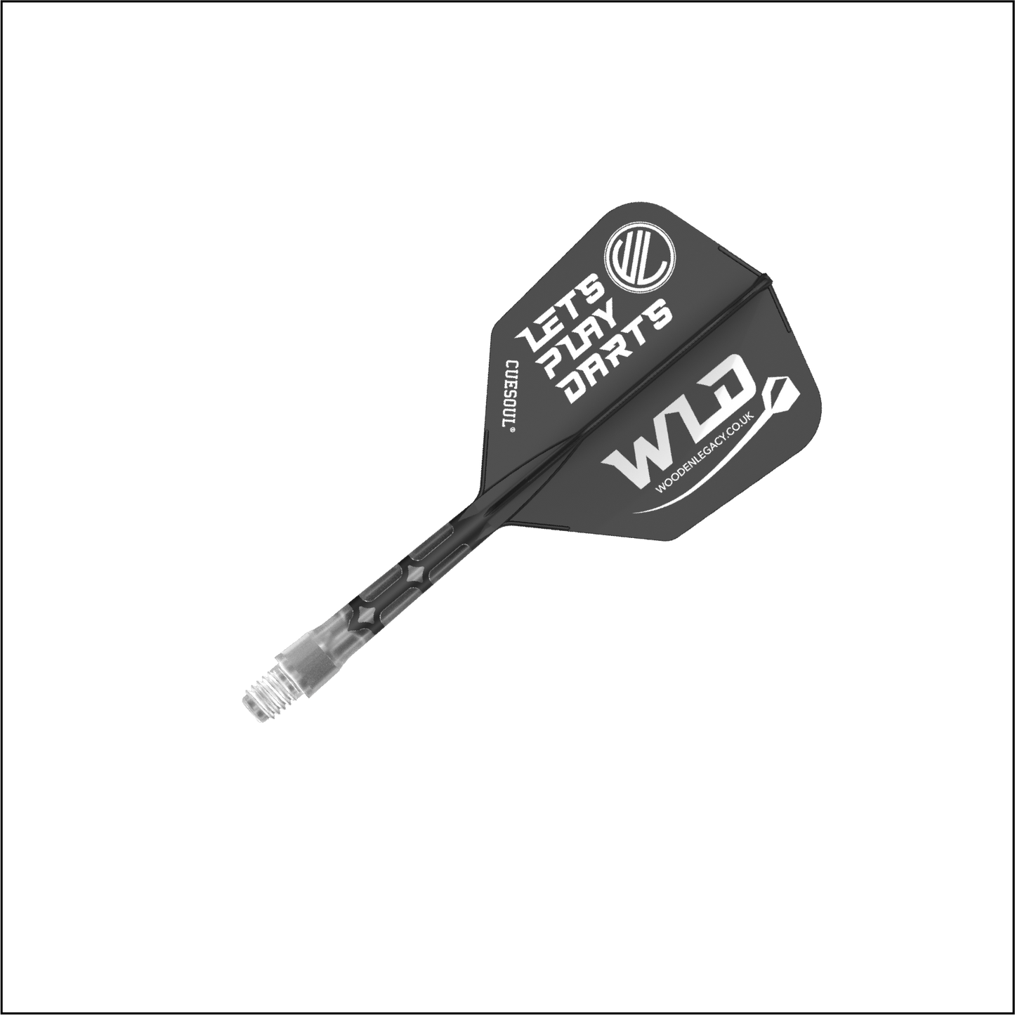 WLD BLACK ROST T19, All In One Flights - Let's Play Darts Range