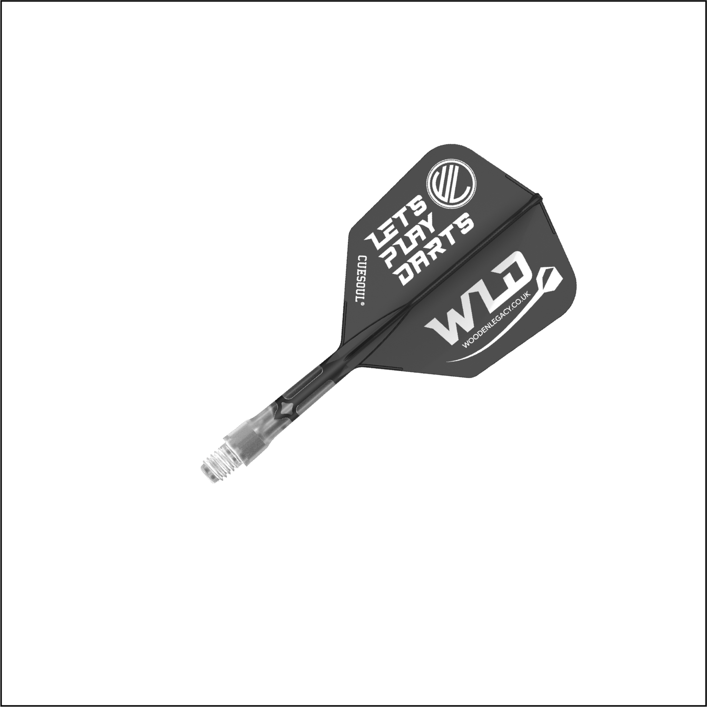 WLD BLACK ROST T19, All In One Flights - Let's Play Darts Range