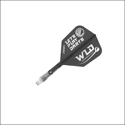 WLD BLACK ROST T19, All In One Flights - Let's Play Darts Range