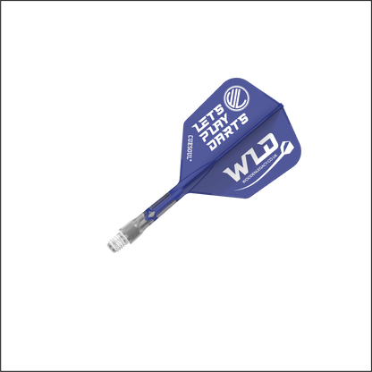 WLD BLUE ROST T19, All In One Flights - Let's Play Darts Range