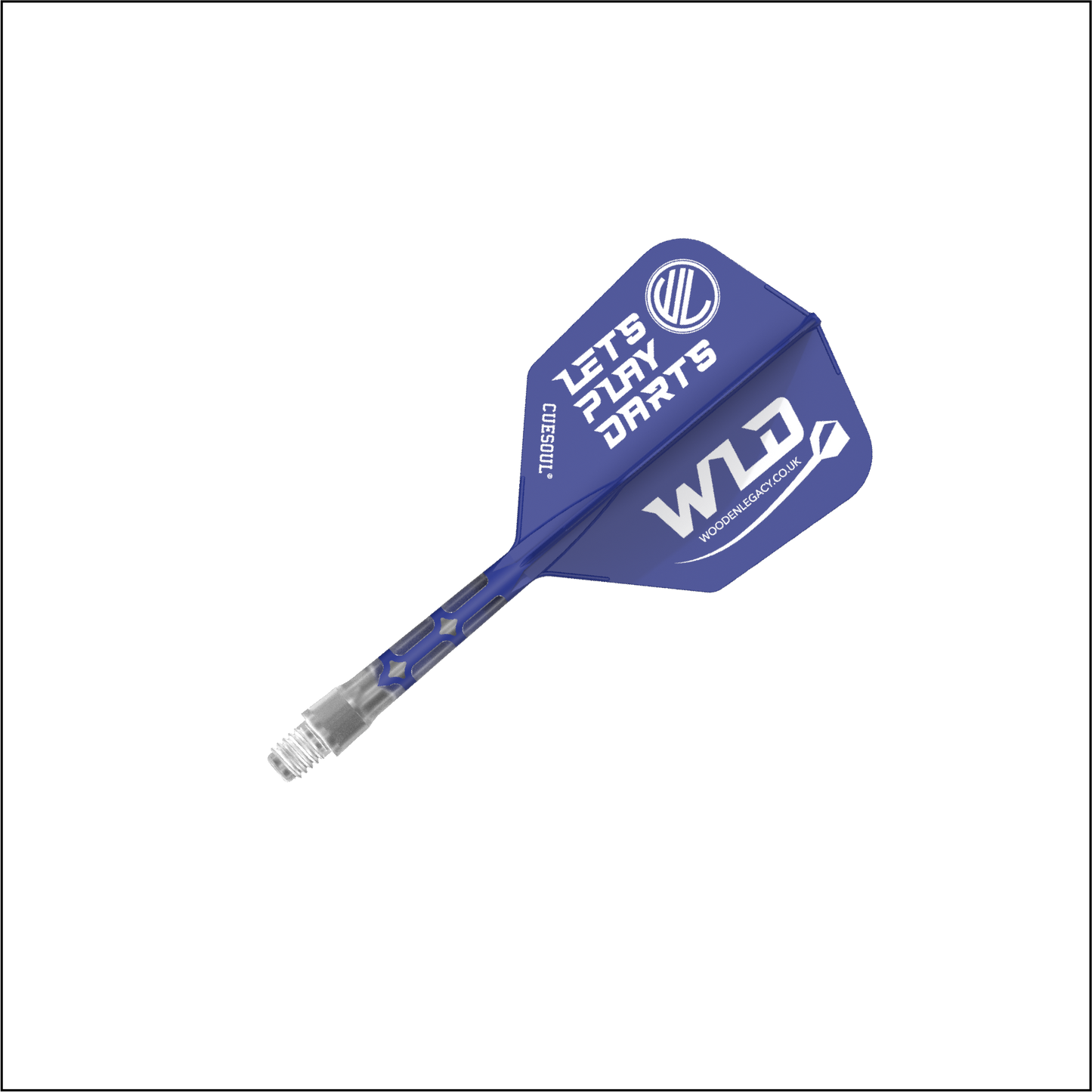 WLD BLUE ROST T19, All In One Flights - Let's Play Darts Range