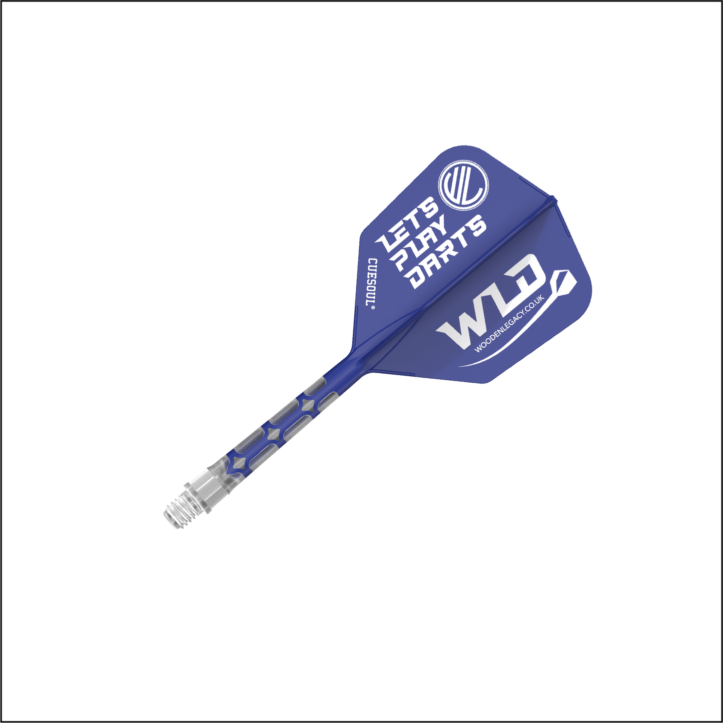WLD BLUE ROST T19, All In One Flights - Let's Play Darts Range