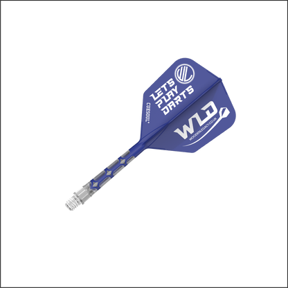 WLD BLUE ROST T19, All In One Flights - Let's Play Darts Range