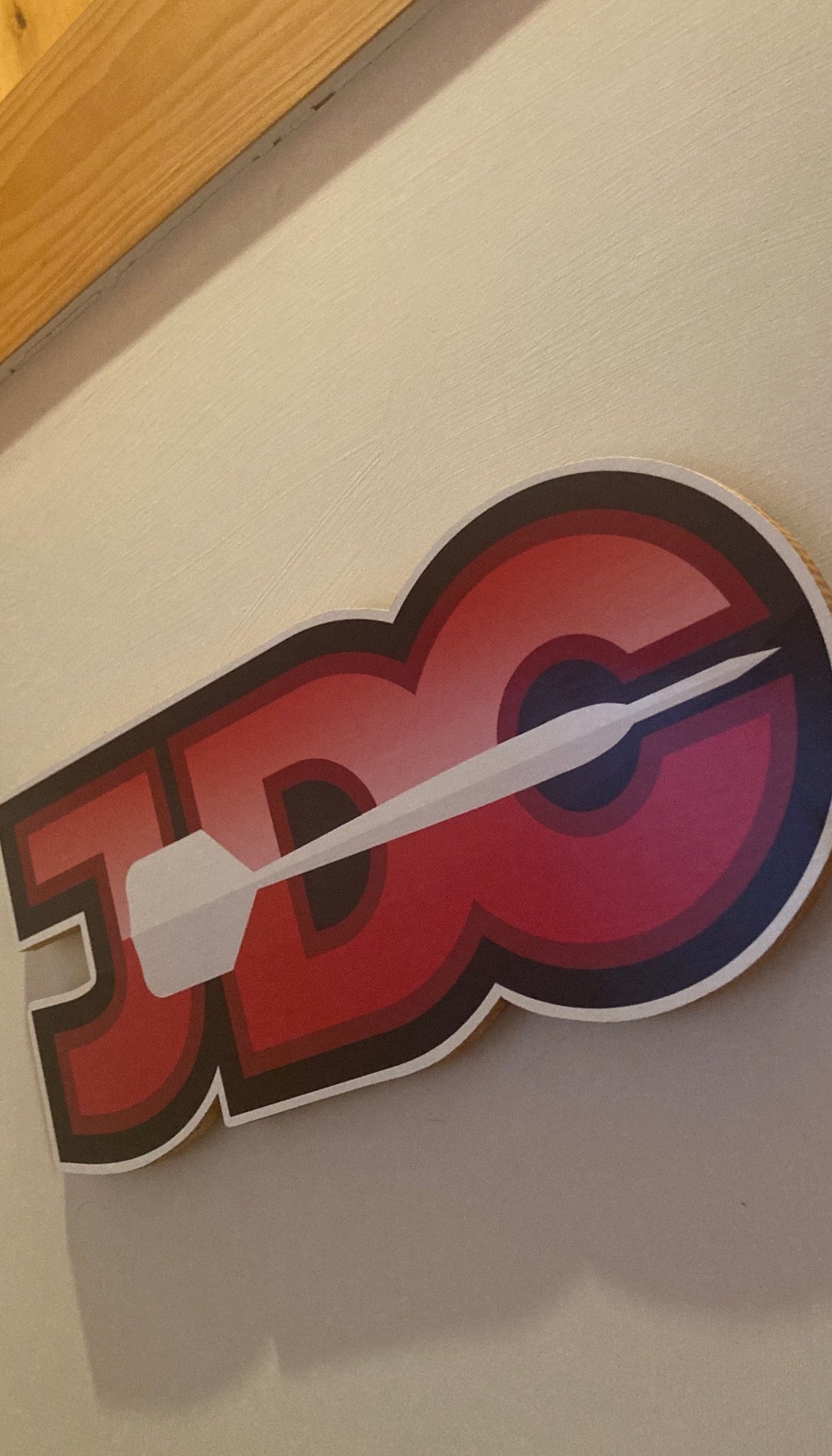 JDC Exclusive Wooden Club Sign