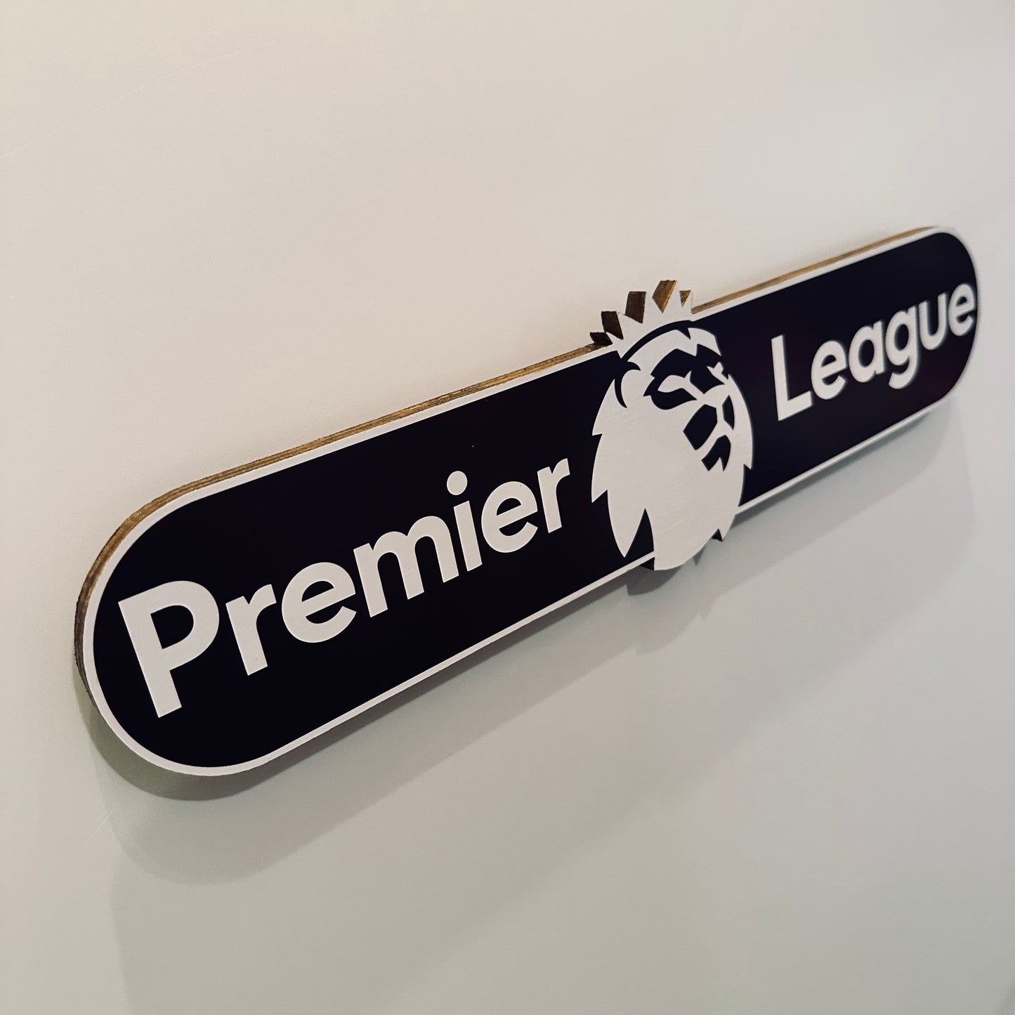 Premier League Wooden Wall Sign