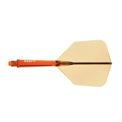 Cuesoul ROST 77 Transparent ORANGE Big Wing - Dart Flights