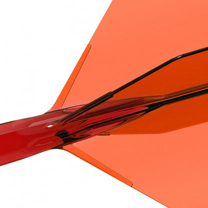 Cuesoul ROST 77 Transparent ORANGE Big Wing - Dart Flights