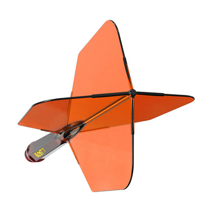 Cuesoul ROST 77 Transparent ORANGE Big Wing - Dart Flights