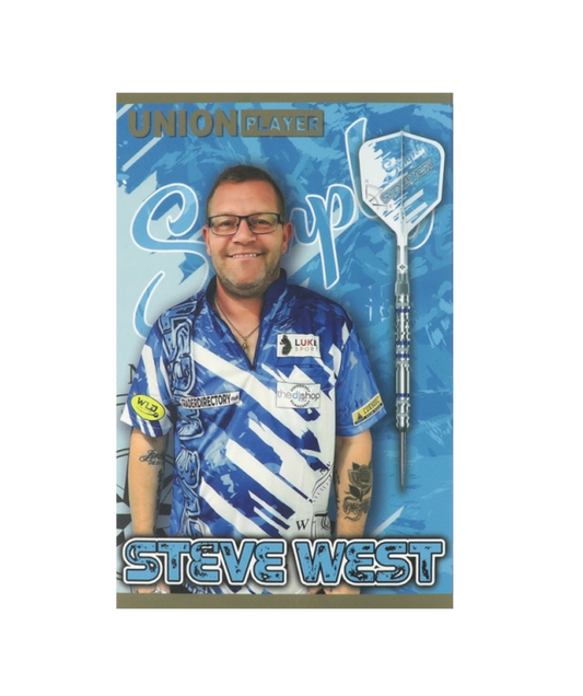 Steve West 95% Tungsten Steel Tip Dart WLD/CUESOUL Player
